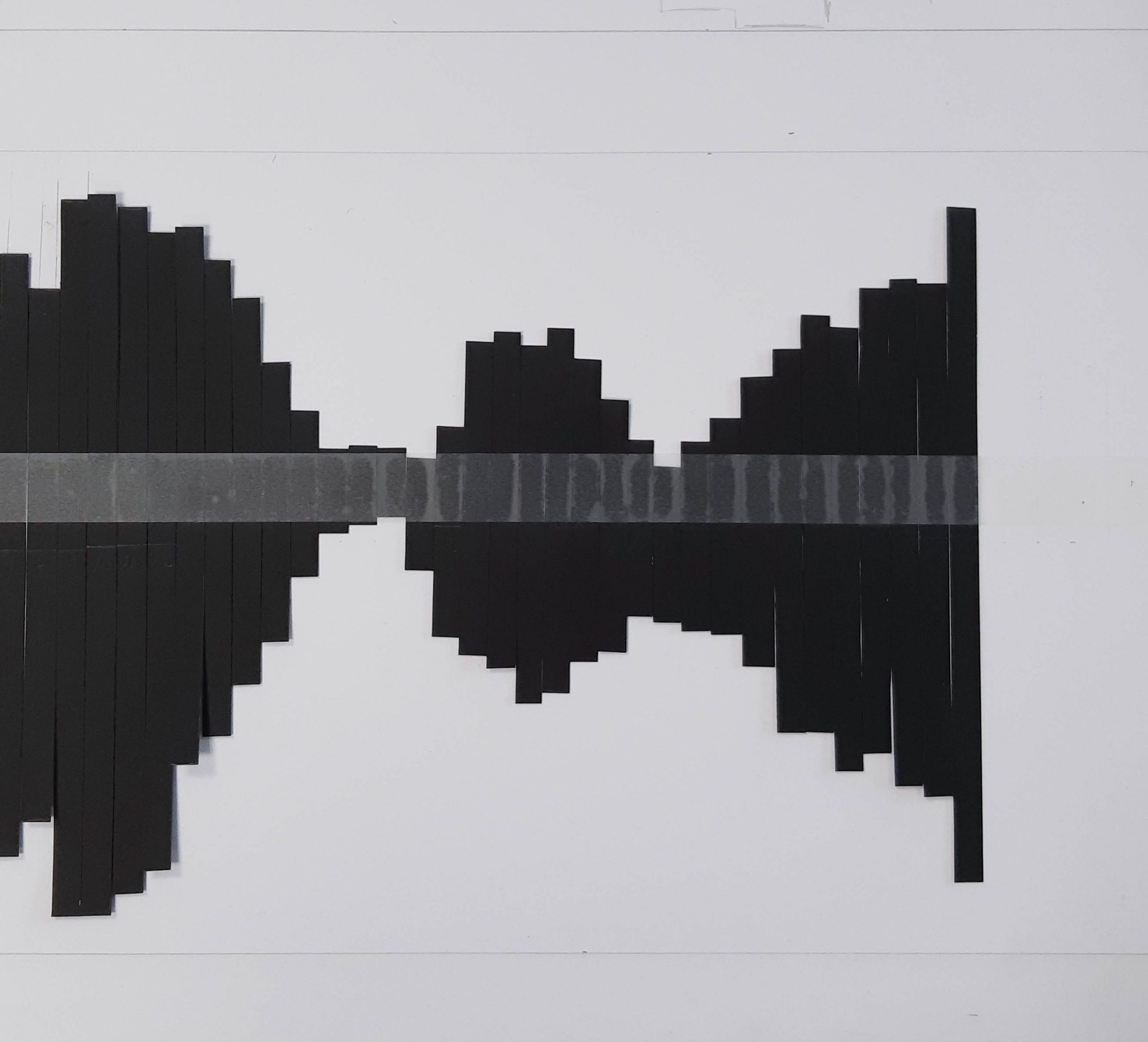 Photo montrant l'évolution de la création du projet Only The Sound Remains