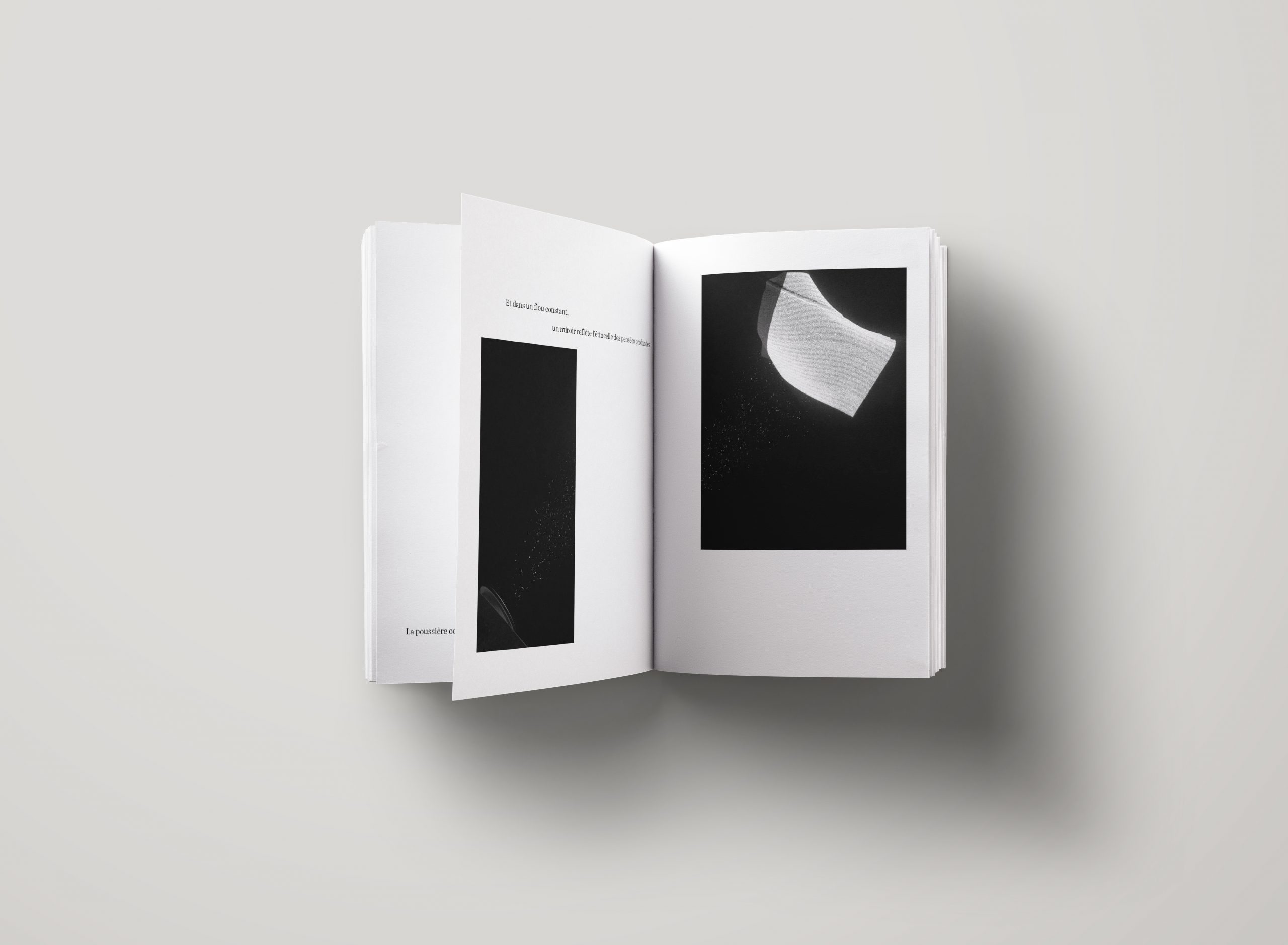 Visuel du livre "j'ai quelque chose à vous montrer" ouvert.