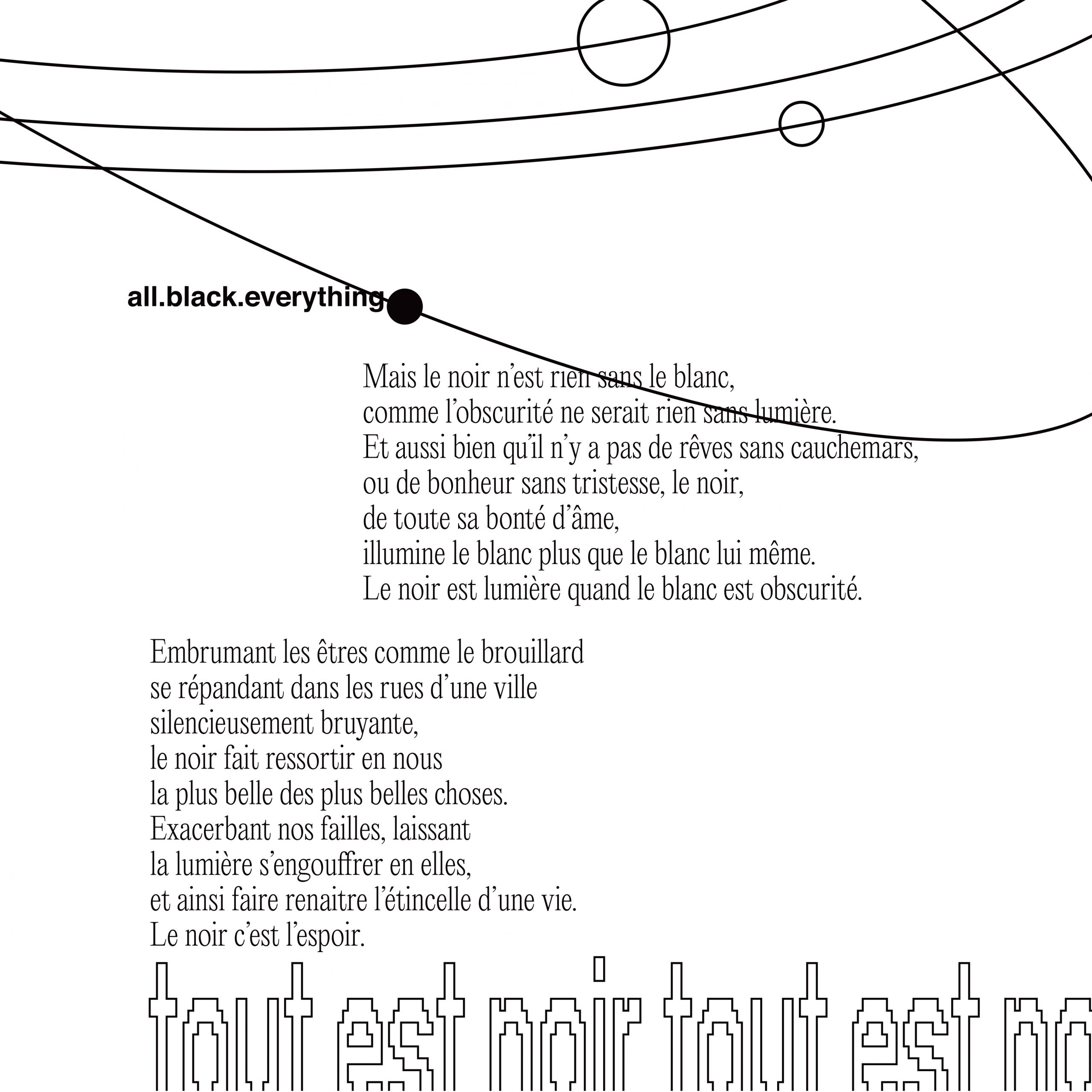 Zoom sur la dernière du texte de l'affiche "Pluton"